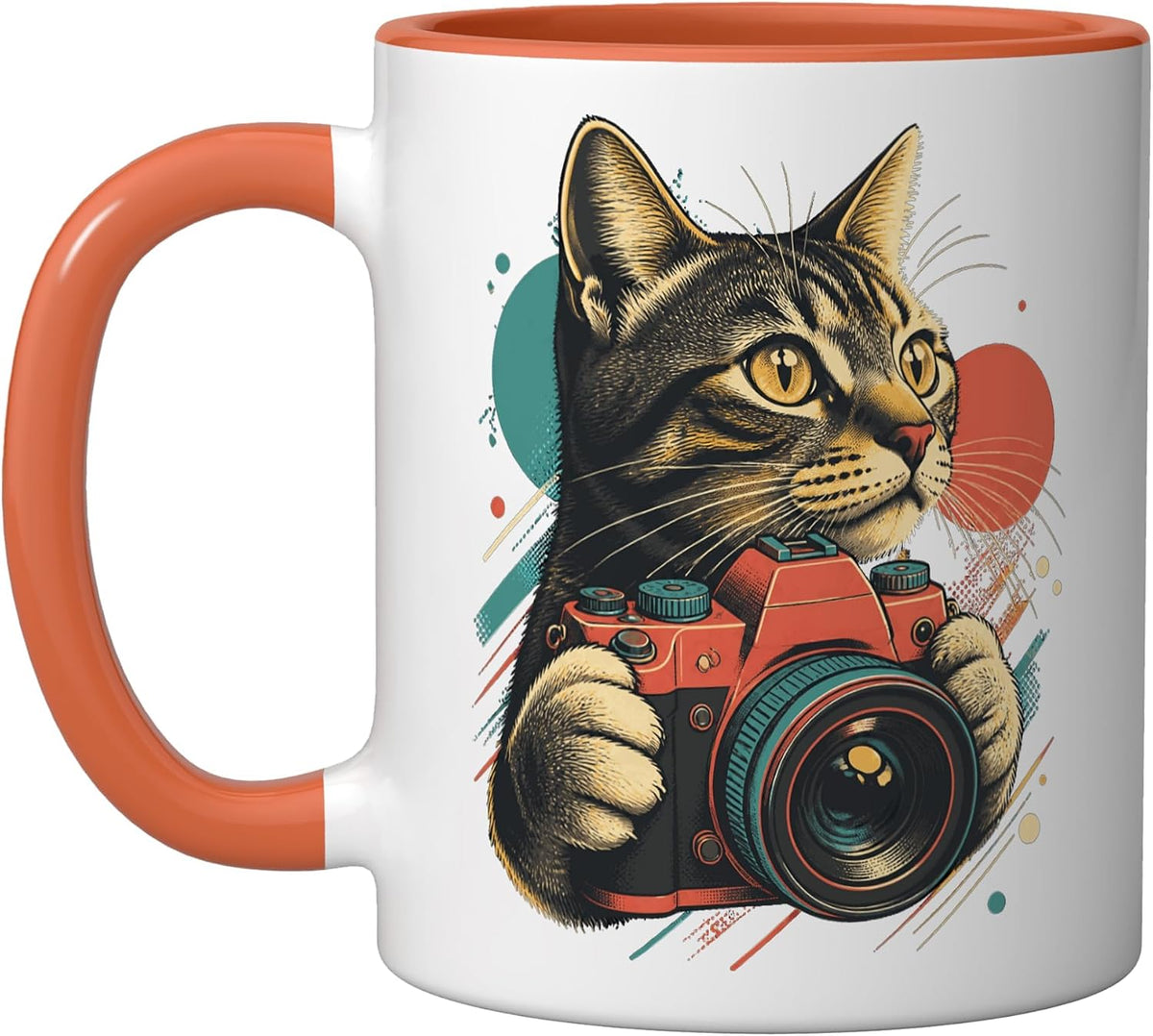 Photography Cat Camera Photographer Ceramic Mug