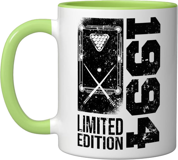 Billiards Snooker-Gamer Vintage 1994 Birthday Ceramic Mug