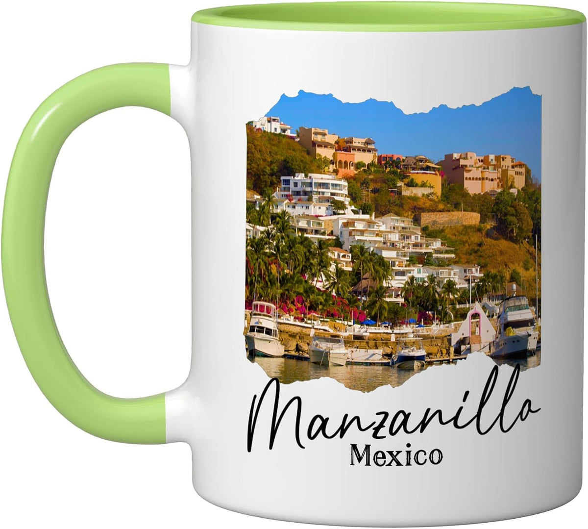 Manzanillo Mexico Souvenir/Manzanillo Ceramic Mug