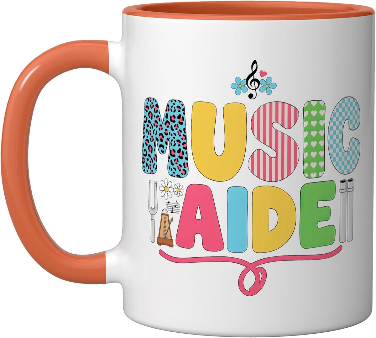 Music Aide Assistant Paraprofessional Worker Aiding Assist Ceramic Mug