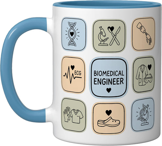 Biomedical Engineer Bioengineering Bioengineer Biomed Ceramic Mug