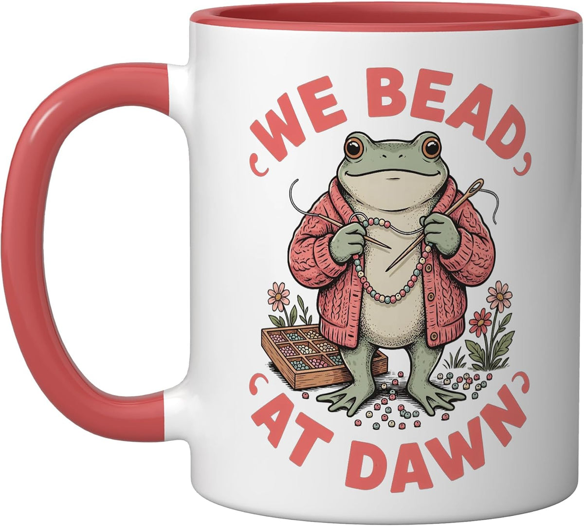 Beading Beadwork Stringing Beadcraft Beader Ceramic Mug