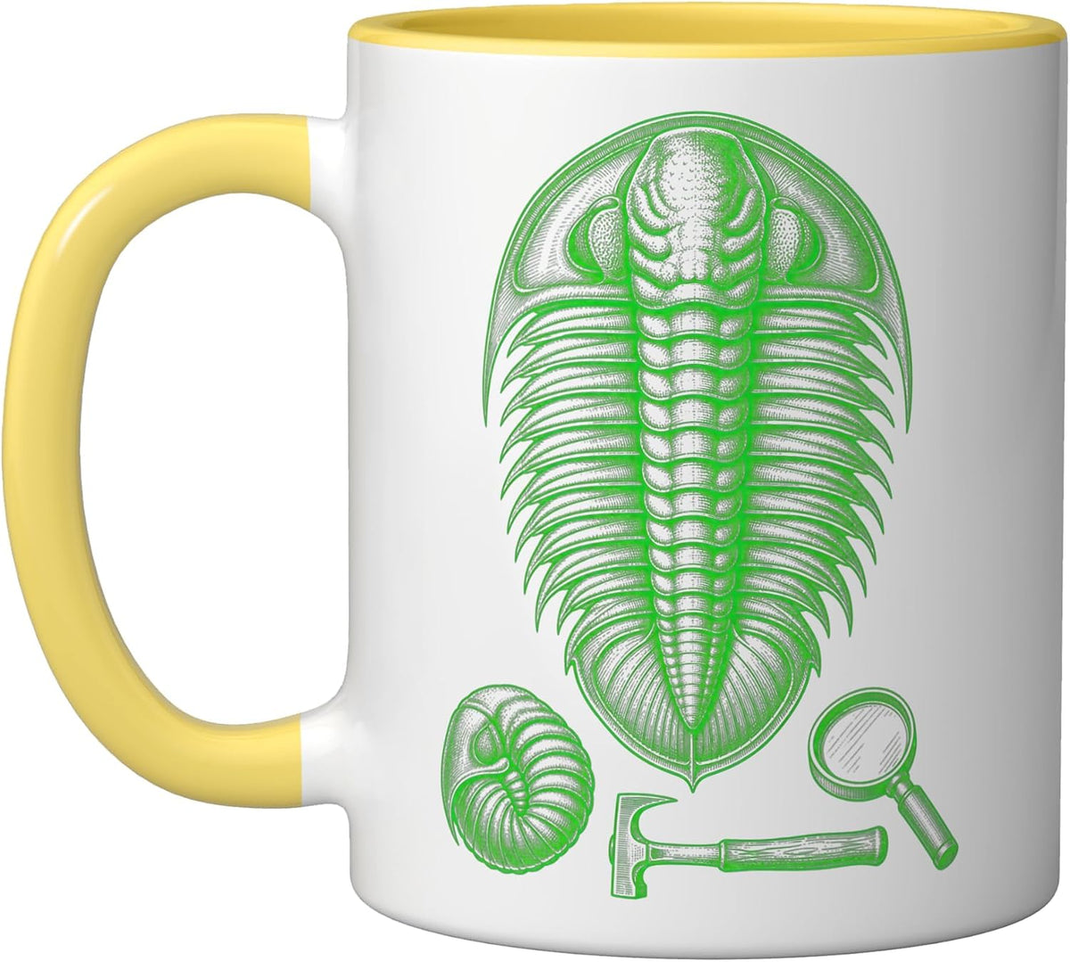 Trilobite Fossil Paleontology Vintage Geology Science Ceramic Mug