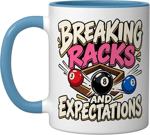 Billiards For Women: Breaking Racks And Expectations Ceramic Mug