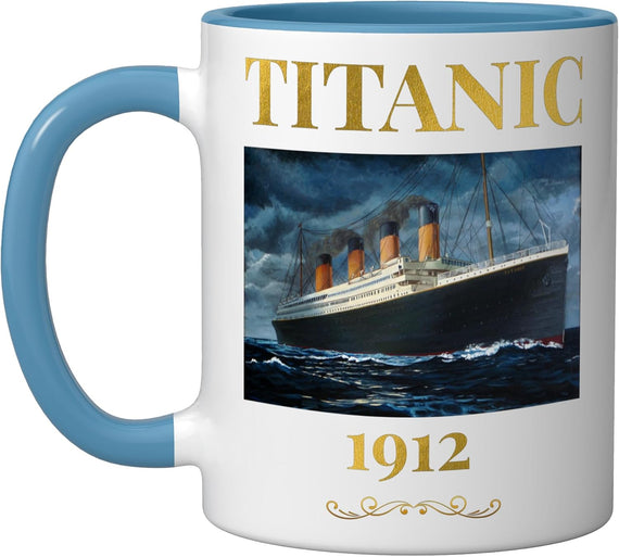 Titanic 1912 Sailing Boat Cruise Ship Ceramic Mug