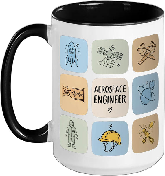 Aerospace Engineer Rocket Science Aeronautics Astronautics Ceramic Mug