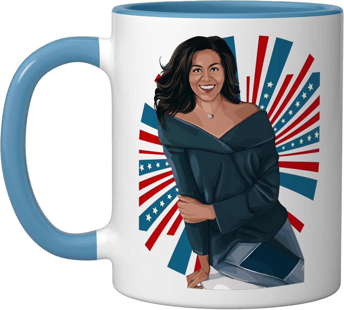 I Am Black History Michelle Obama International Women Ceramic Mug