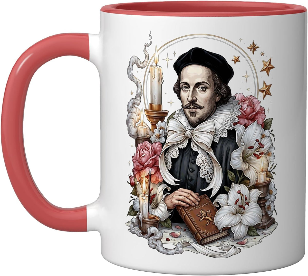 Shakespeare Bard English Literature Coquette Christian Ceramic Mug