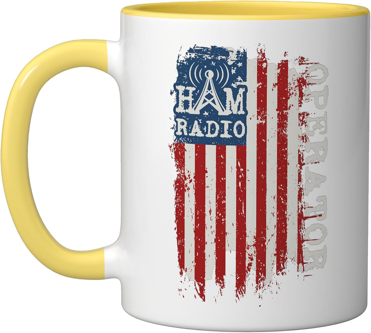 Ham Radio Operator American Ham Radio Ceramic Mug