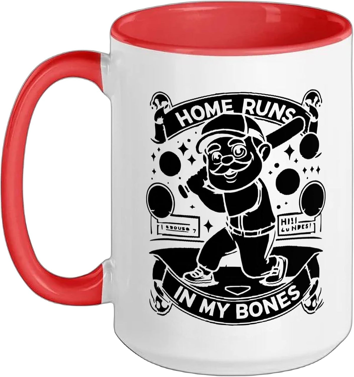 Baseball Grandpa Grandfather Gramps Grandparents Day Ceramic Mug
