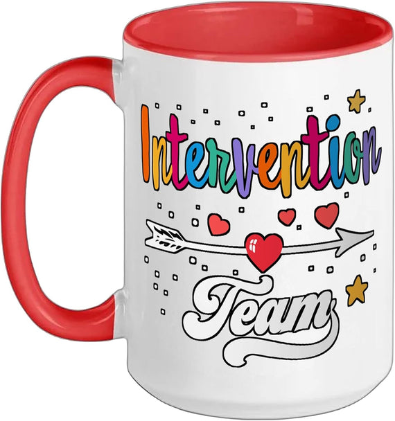 Intervention Team School Support Specialist Teacher Ceramic Mug