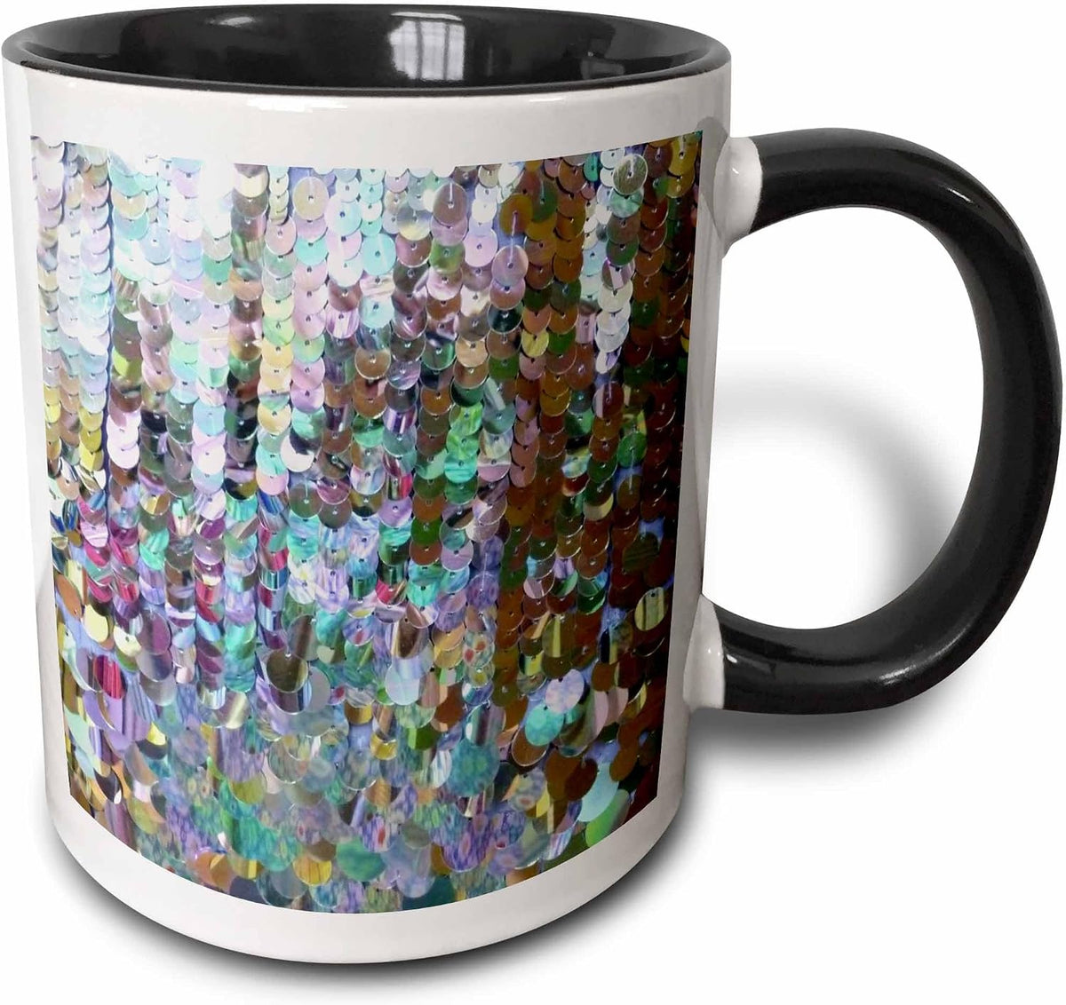 Florene Designer Texture - Multi Color Ceramic Mug