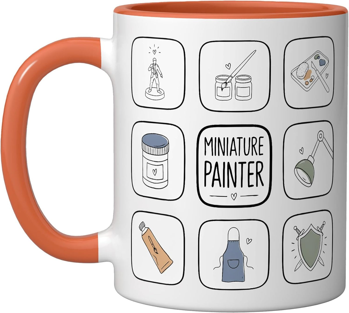 Miniature Painter Mini Painting Hobby Paint Miniatures Ceramic Mug