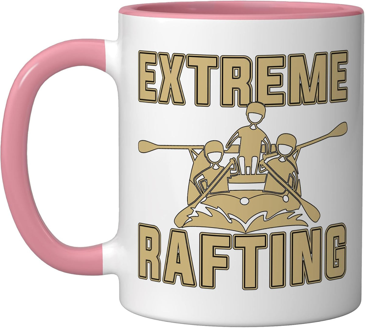 Extreme Rafting Loves Good Paddling Canoe Club Kayak Ceramic Mug