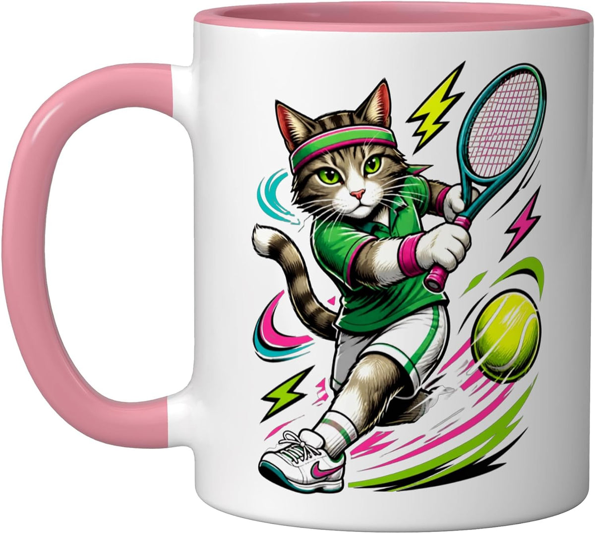 Cat Motif Art Design Gifts Cute Kitten Ceramic Mug