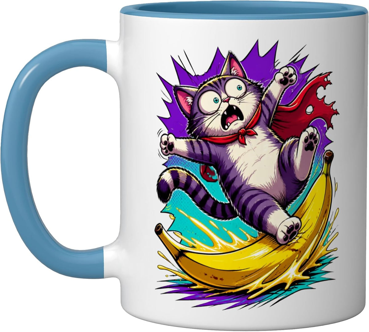 Cat Motif Art Design Gifts Cute Kitten Ceramic Mug
