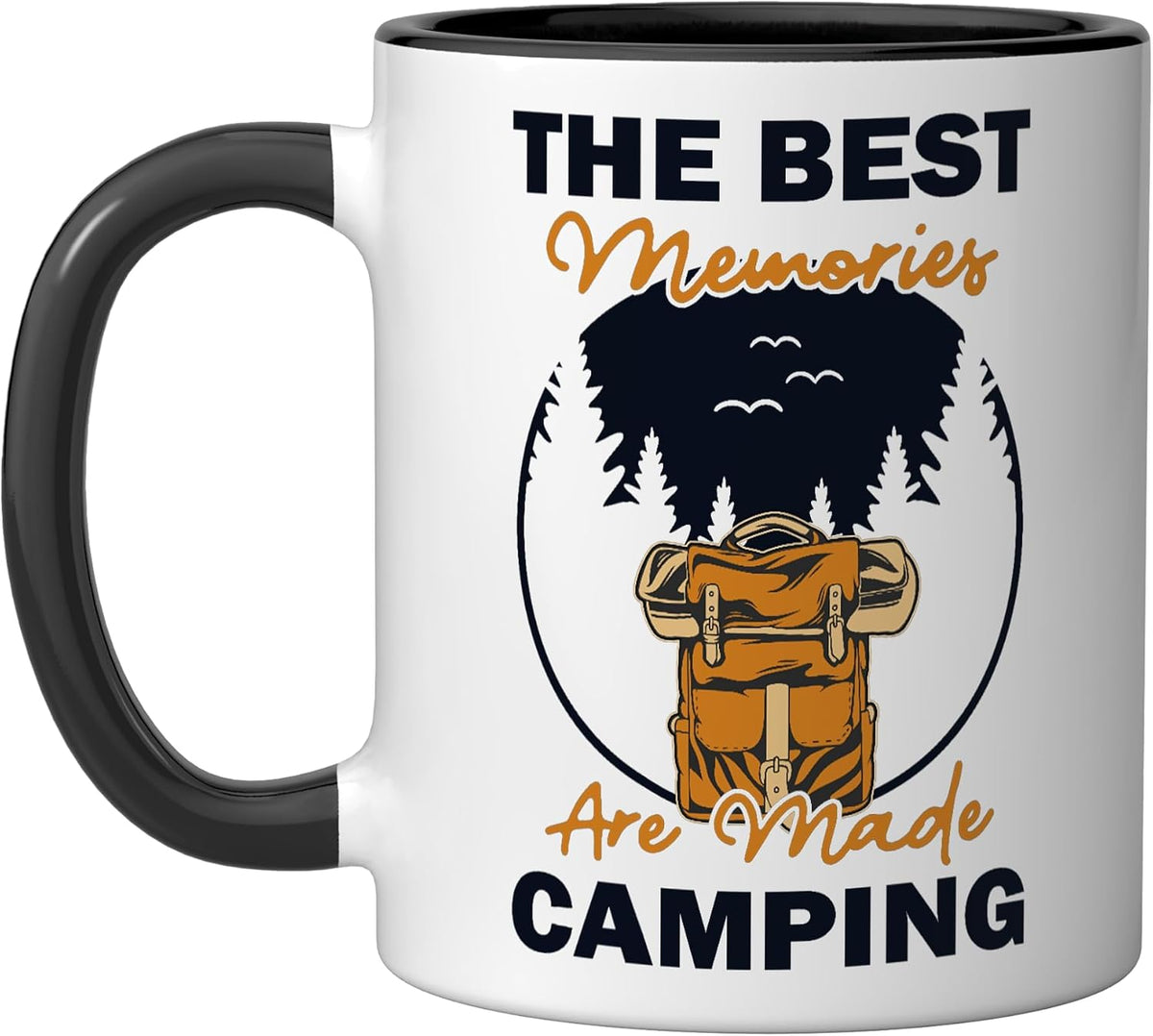 Best Memories Are Made Camping Campgrounds Glamping Ceramic Mug