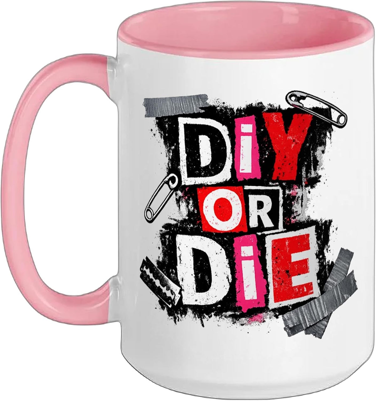 Diy Or Die – Punk Rock Diy Culture Ceramic Mug