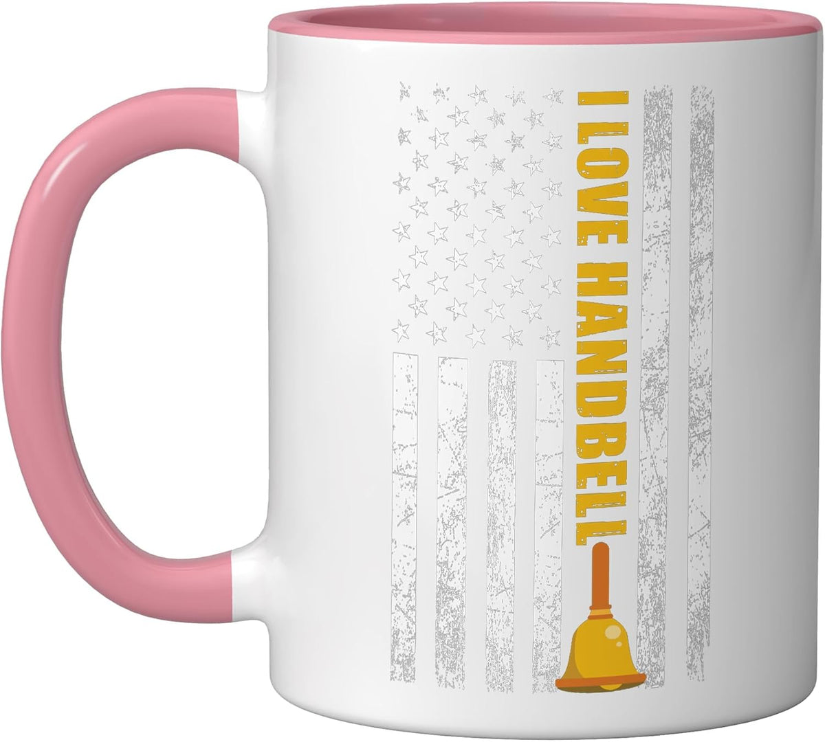 Harmonic Handbells Ringing Ensemble America Handbell Ceramic Mug