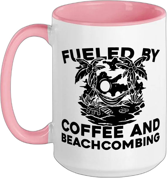 Shell Collecting Nature - Beach Beachcombing Ceramic Mug