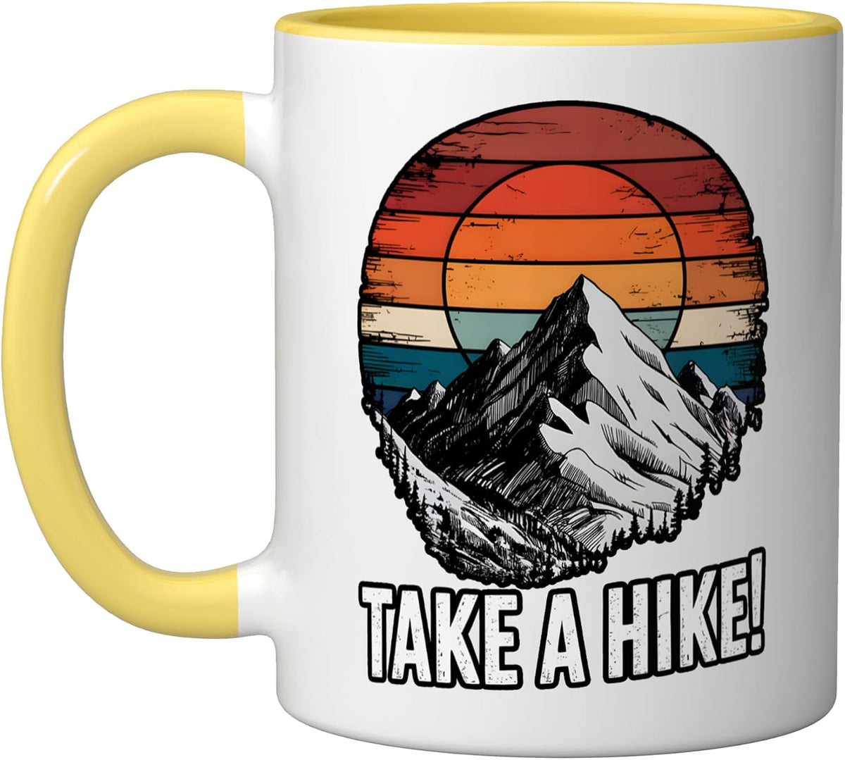 Mountaineering Climbing Walking Hiking Men Women Ceramic Mug