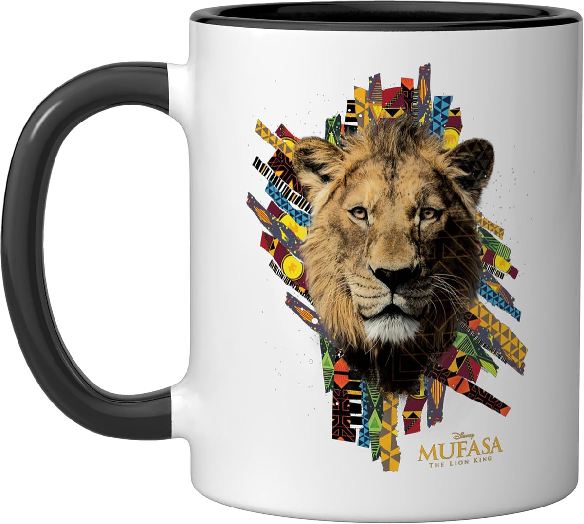 Disney Mufasa: The Lion King Movie Face And Textile Ceramic Mug