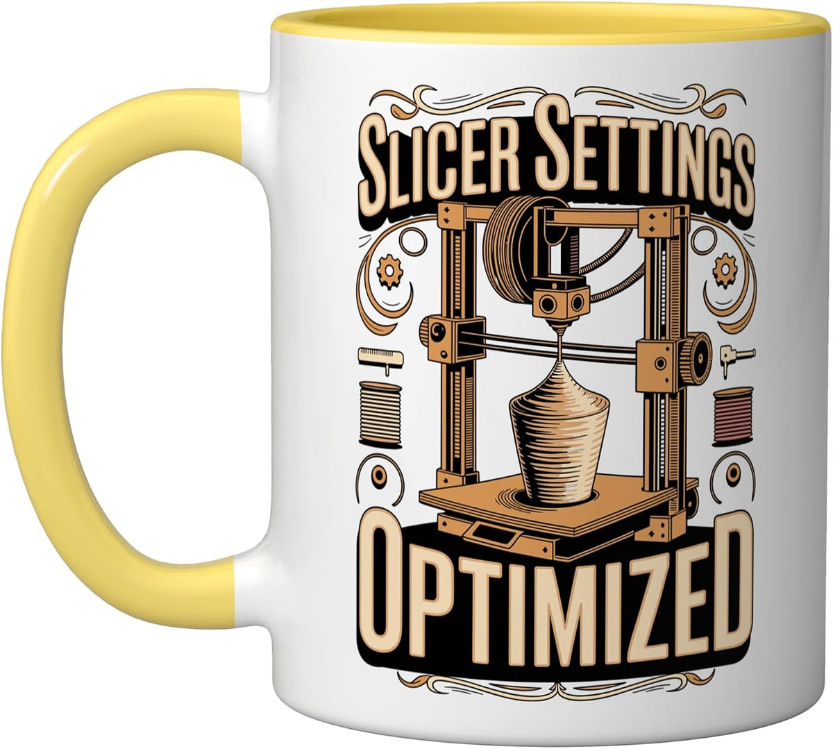 Slicer Settings Optimized 3d Printing Maker Ceramic Mug