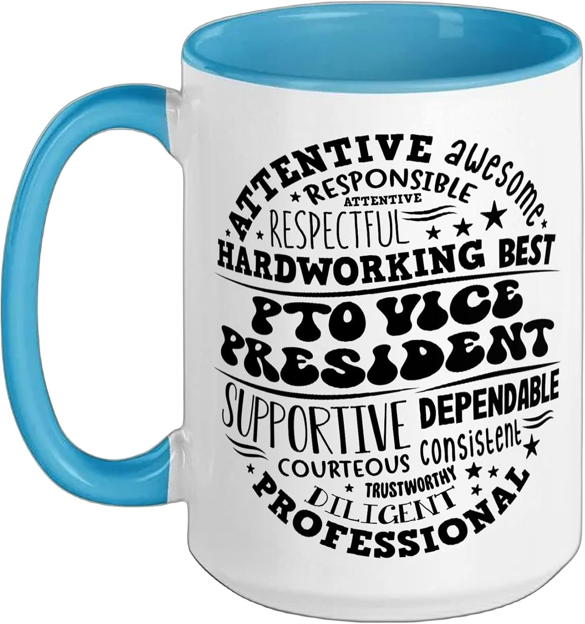 Pto Vice President Back To School Matching Parent Teacher Ceramic Mug