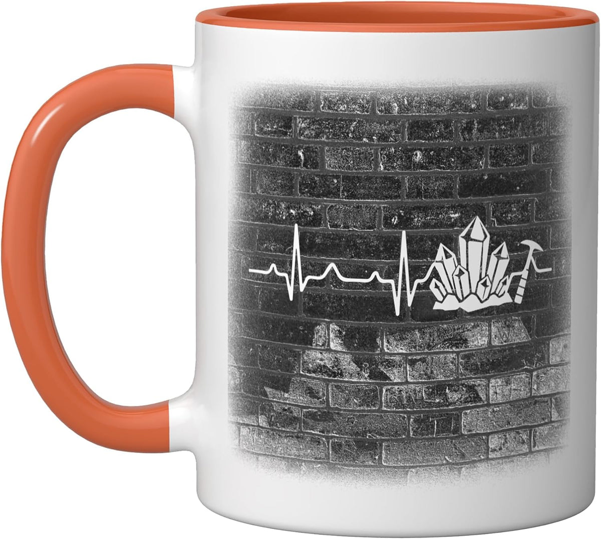Heartbeat Geology Gems-Collector Rock And Ceramic Mug