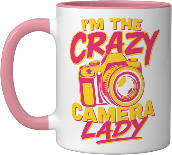 Photography Girl Camera Woman Photographer Ceramic Mug