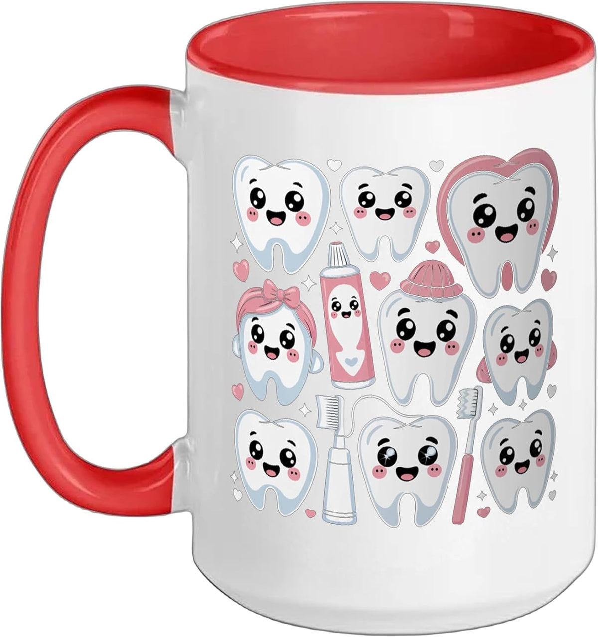 Cute Teeth Dentist Squad Dental Assistant Ceramic Mug