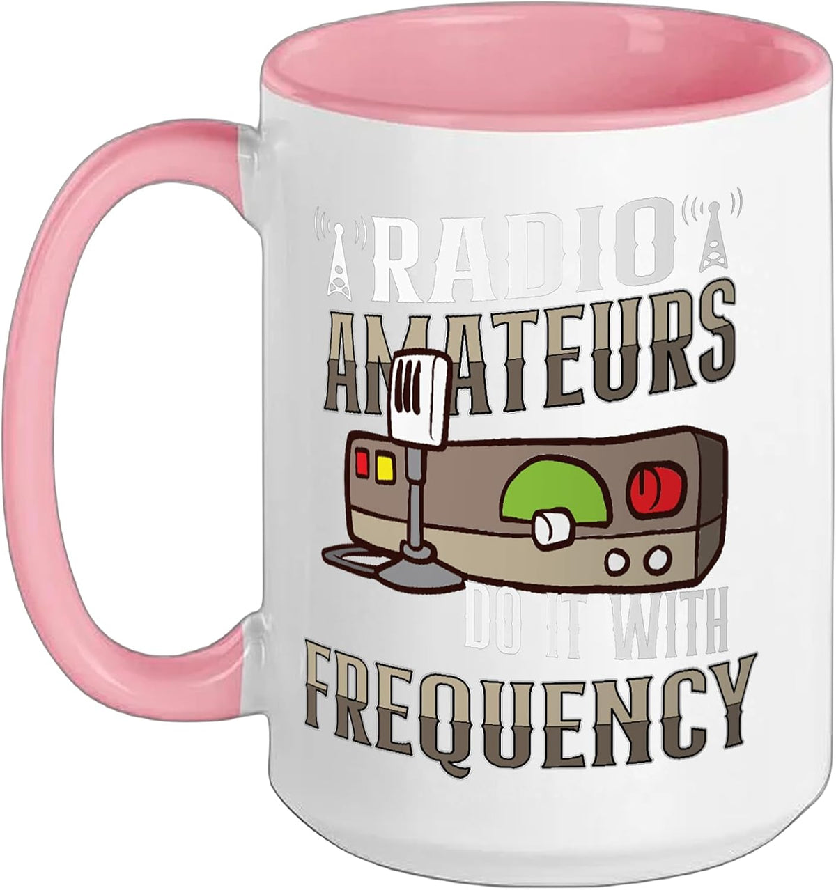 Ham Radio Operator Amateur Radio Signal Ceramic Mug