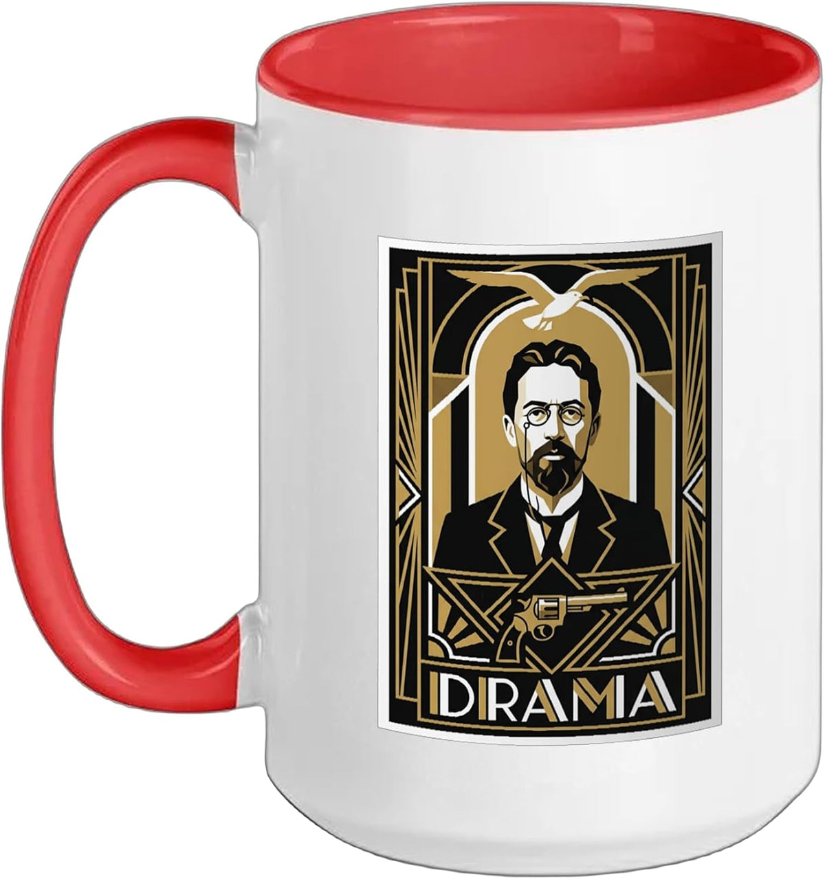 Anton Chekhov Drama Theater Actor Playwright Ceramic Mug