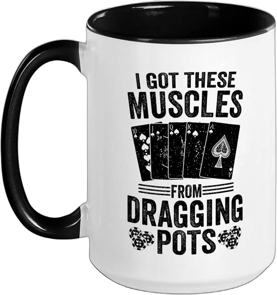 Poker Player Funny Poker Night Ceramic Mug