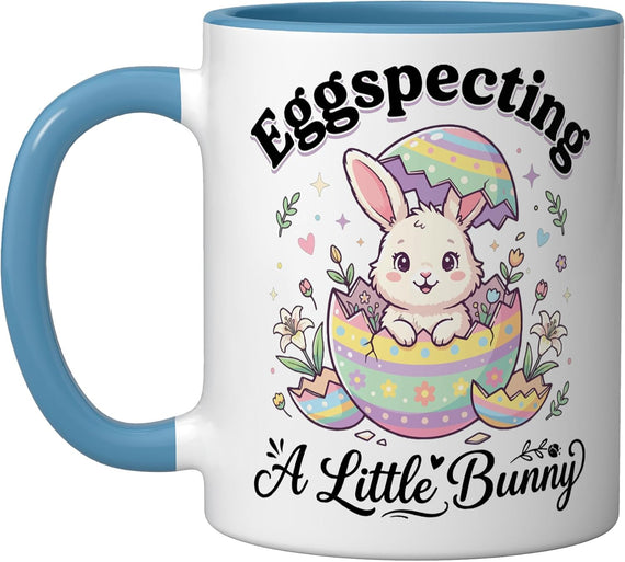 Eggspecting A Little Bunny Ceramic Mug