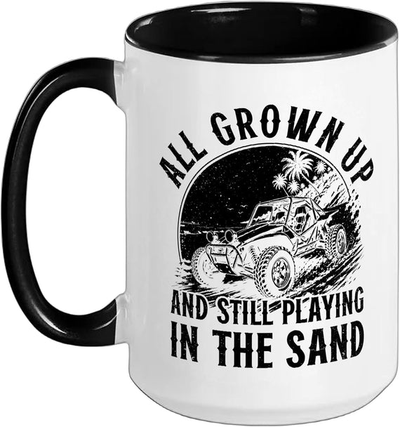 Dune Buggy Funny Sand Driver Ceramic Mug