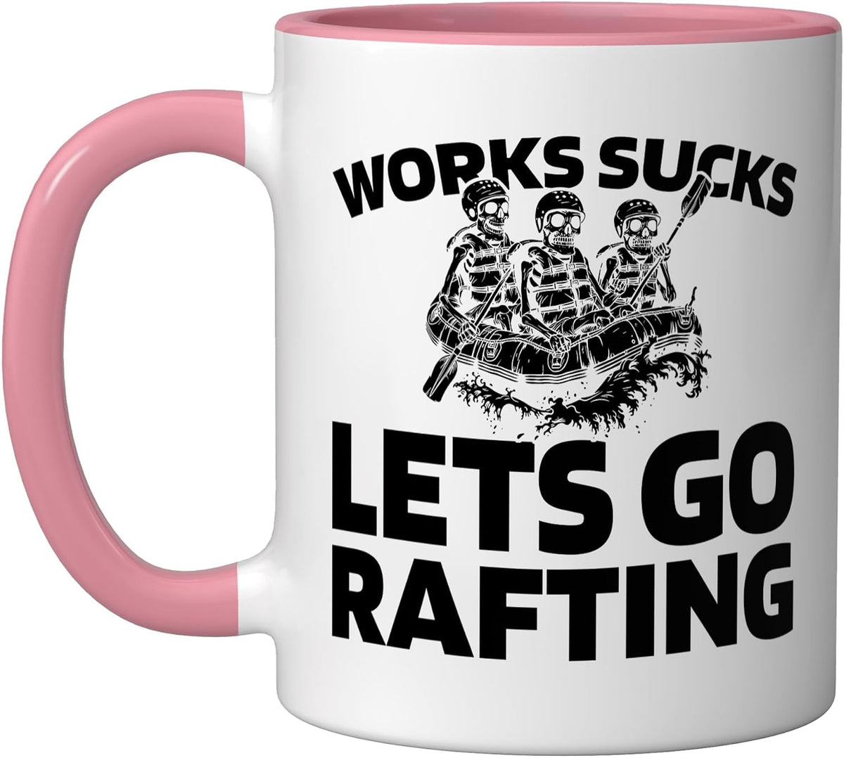 Rafting Boating - White Water Rafter Ceramic Mug