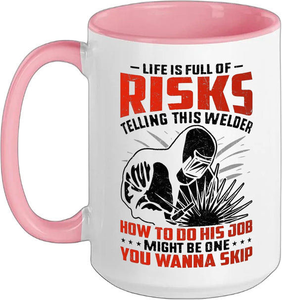 Welder Funny Welding Job Weld Ceramic Mug