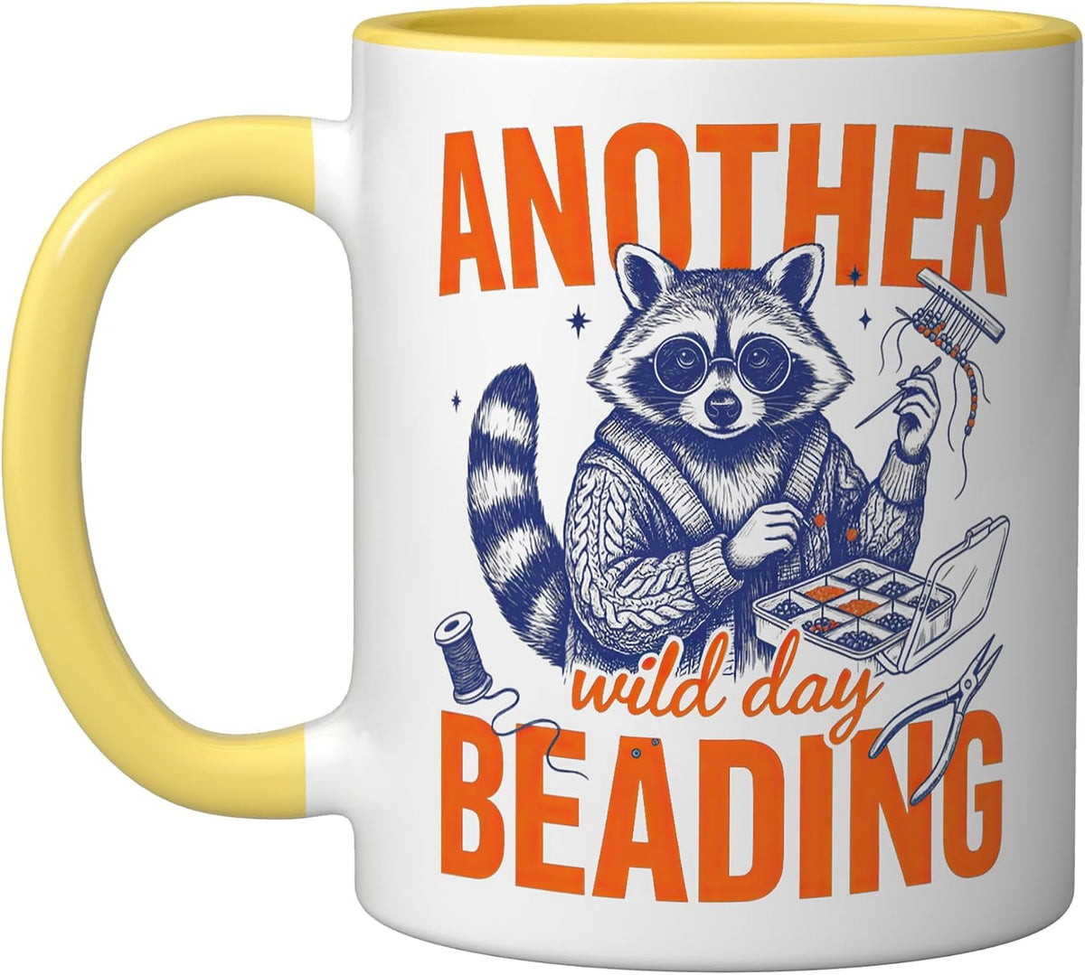 Beading Beadwork Stringing Beadcraft Beader Ceramic Mug