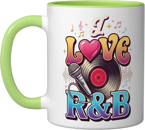 I Love R&B Ceramic Mug