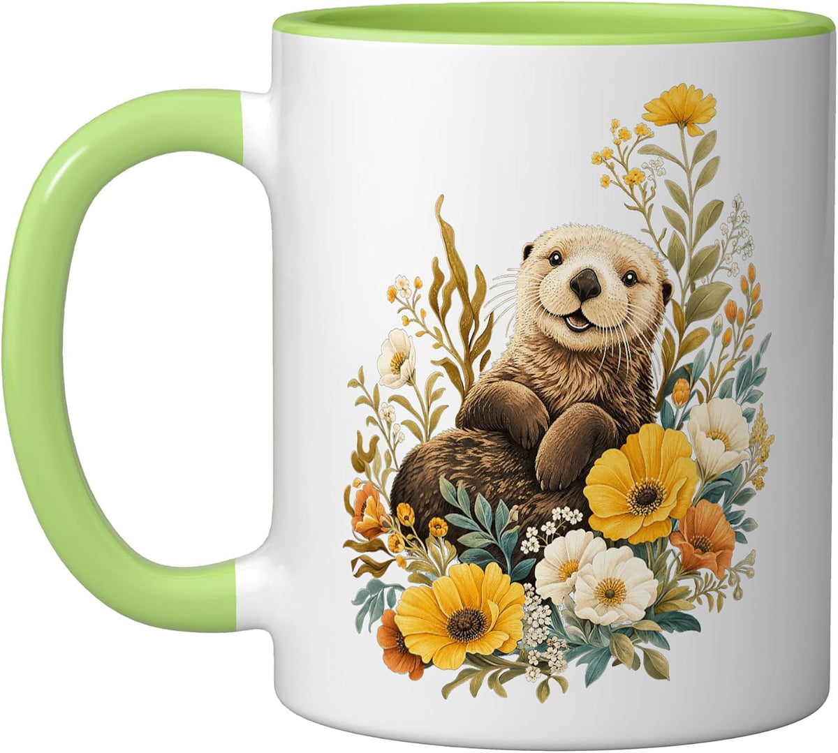 Otter Lover Wildlife Cute Otters Ceramic Mug