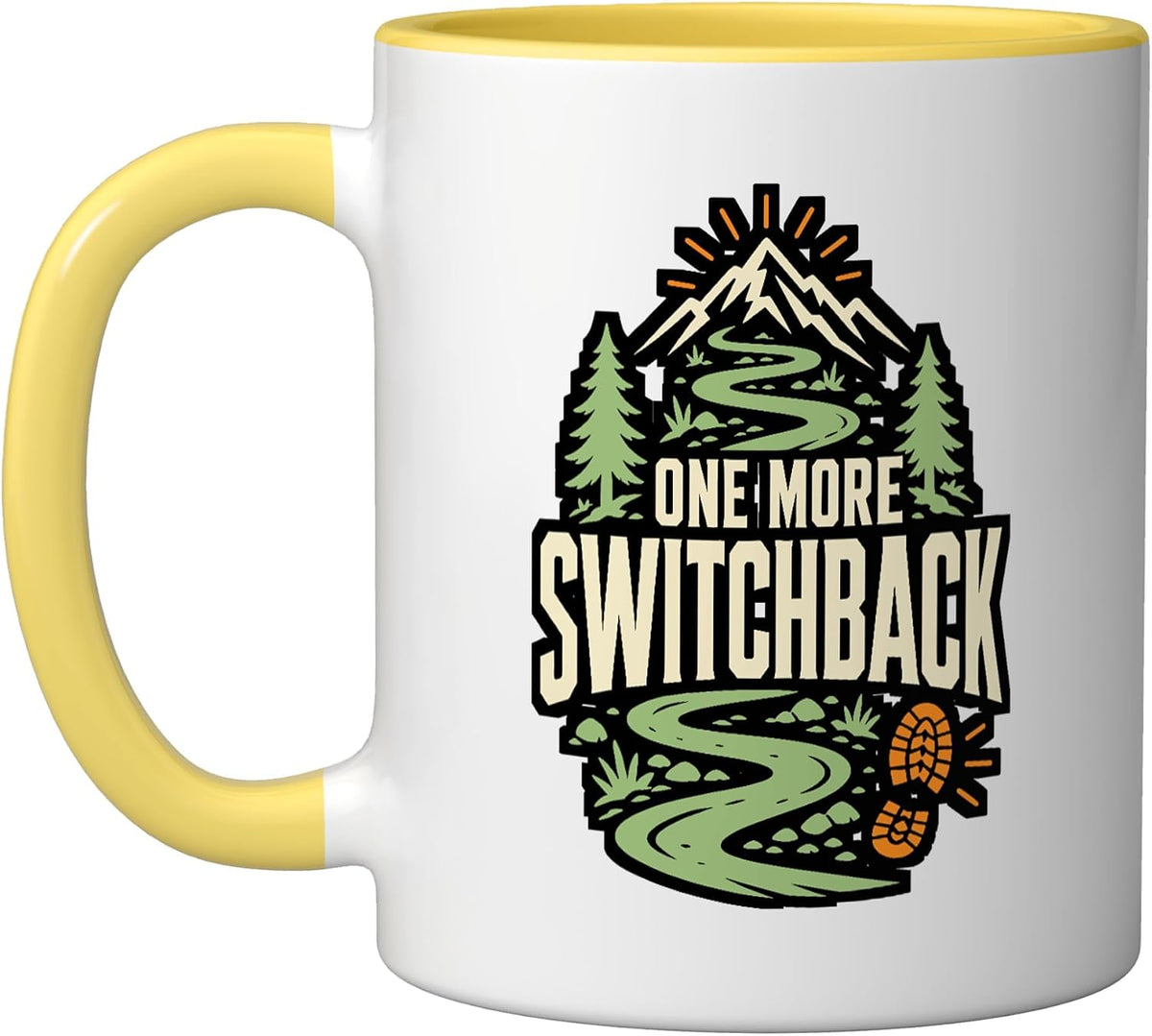More Switchback Hiking Mountain Ceramic Mug