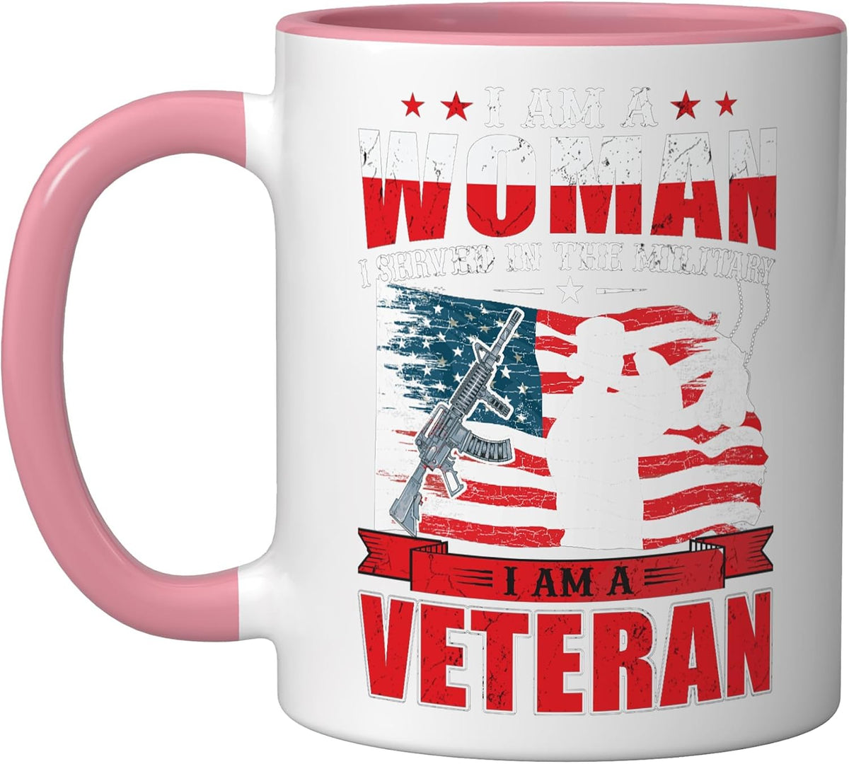Female Veteran Veterans Day Ceramic Mug