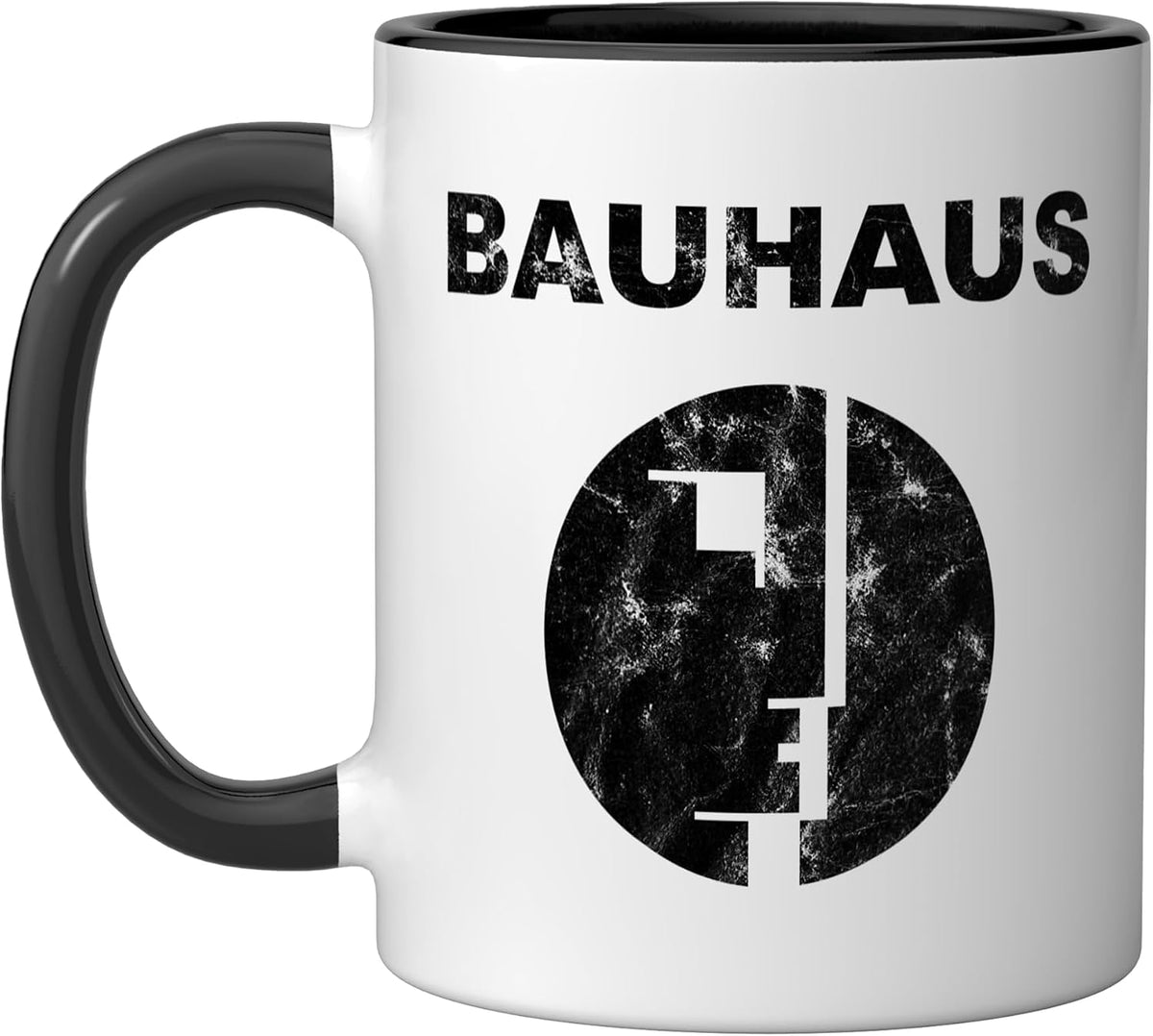 100 Years Bauhaus School Profile Design From 1919 Ceramic Mug