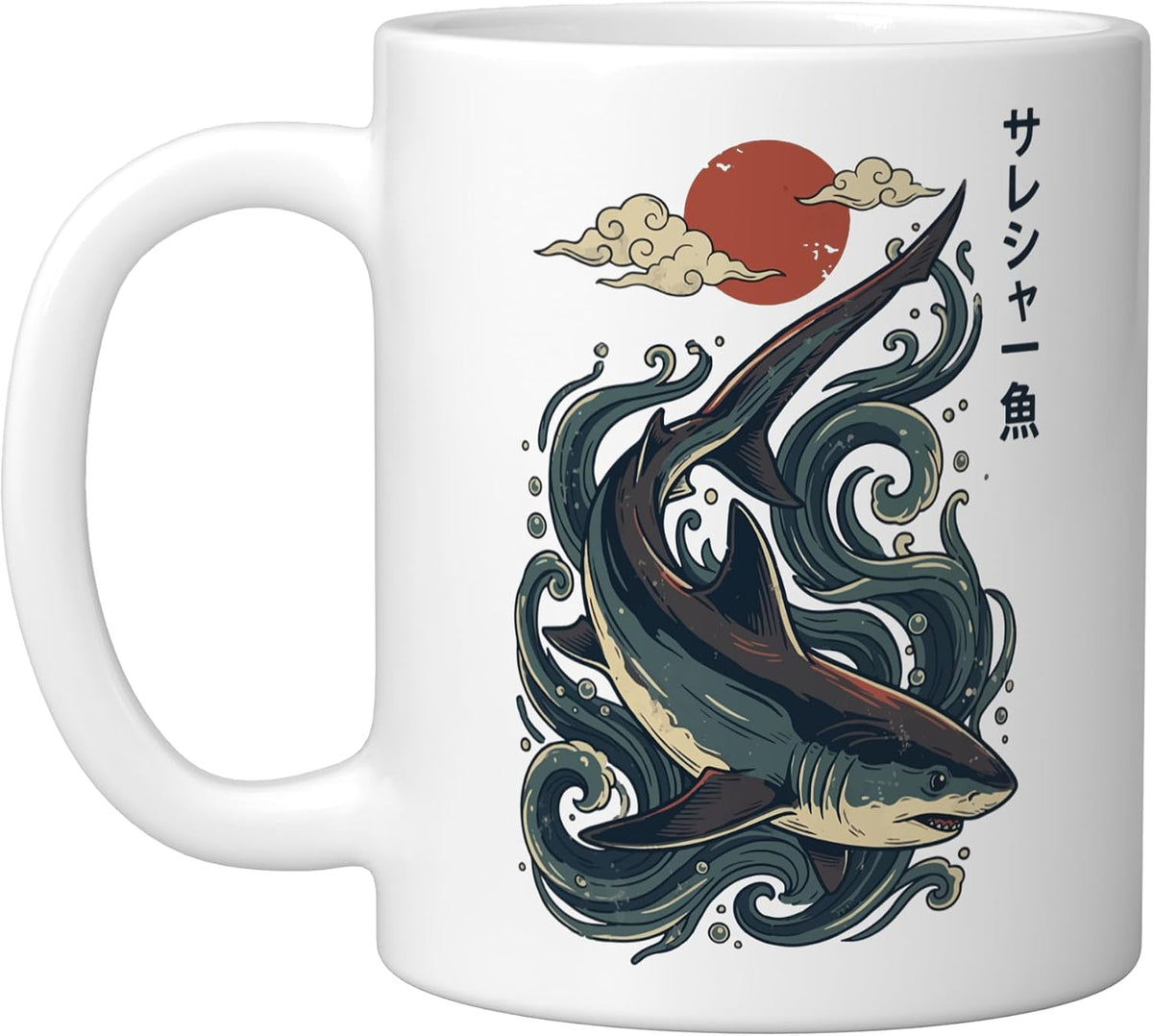 Thresher Shark Japanese Ceramic Mug