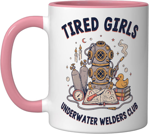 Underwater Welding Commercial Diver Hyperbaric Welder Ceramic Mug