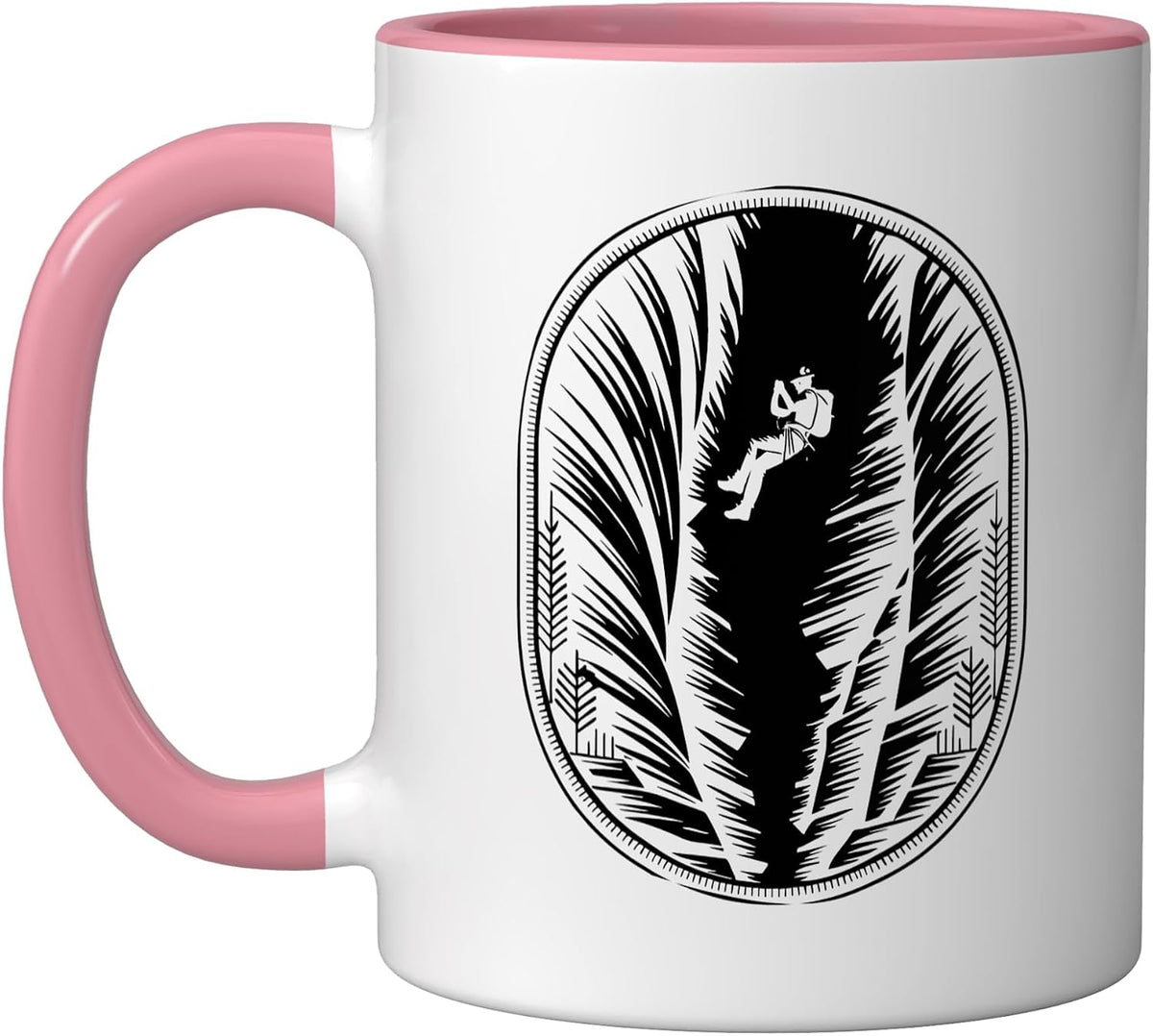 Canyoneering Canyon Topo Map Route Planning Adventure Ceramic Mug