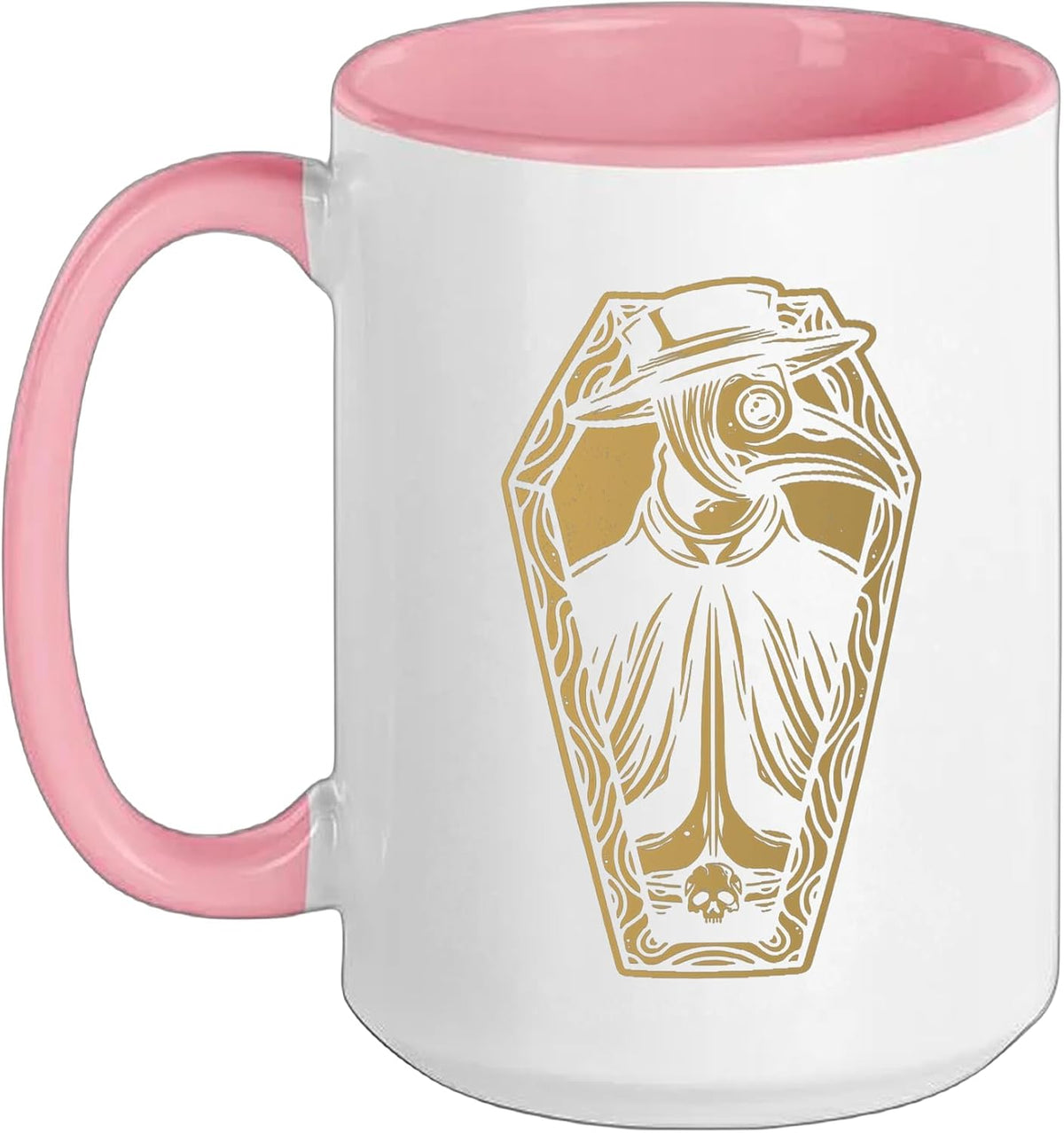 Steampunk Pestilence Occult Goth Gothic Halloween Ceramic Mug