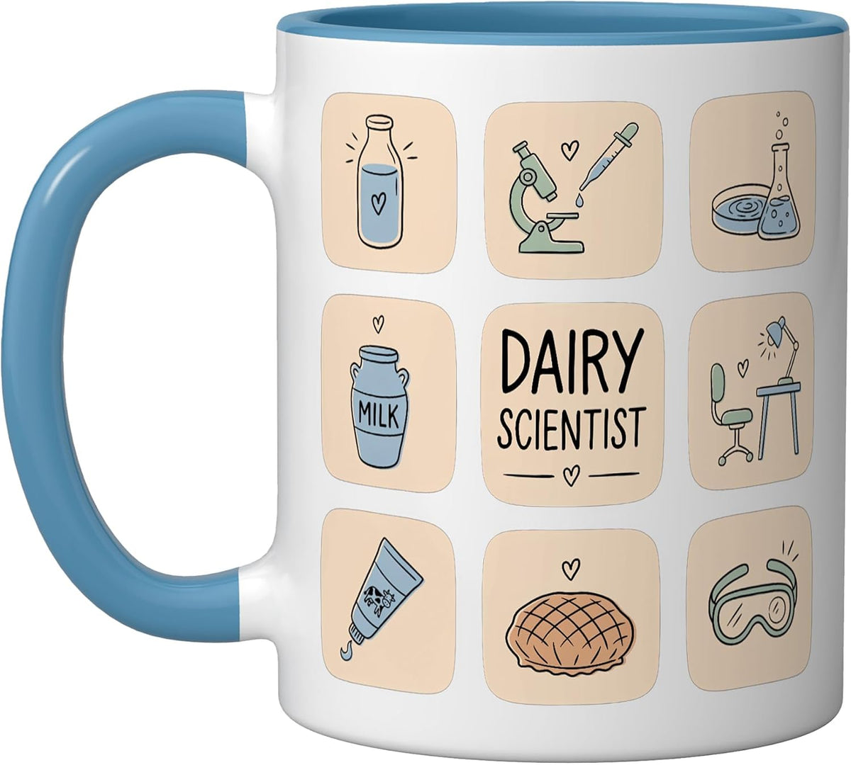 Dairy Scientist Science Technologist Technology Researcher Ceramic Mug