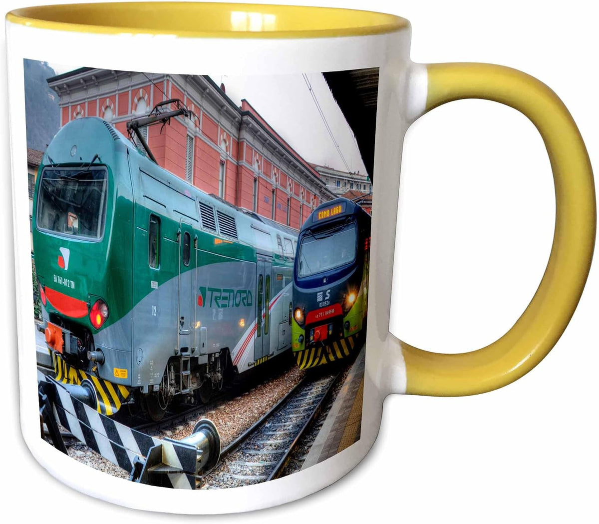 Trains In Italy Ceramic Mug